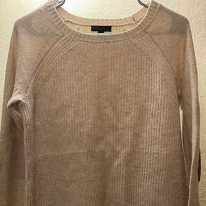 J. Crew Leather Elbow Sweater